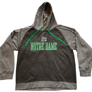 Pro Edge Notre Dame Fighting Irish Men’s Embroidered Hoodie Sweatshirt Size XL